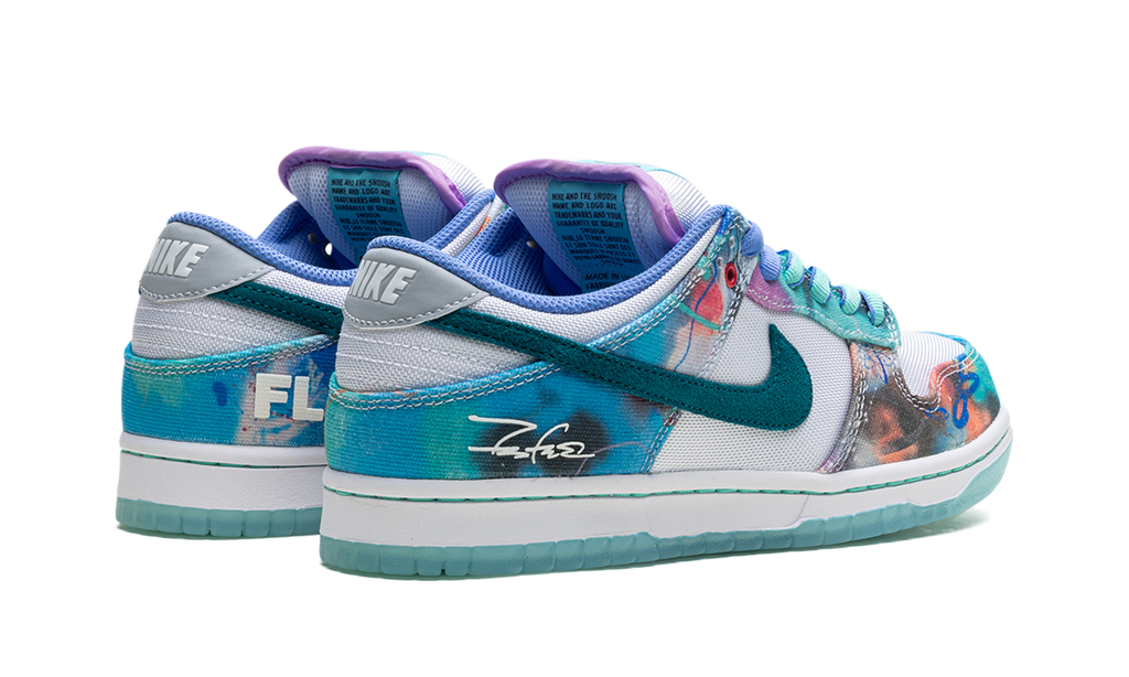 Skate Court Low Futura Laboratories Bleached Aqua