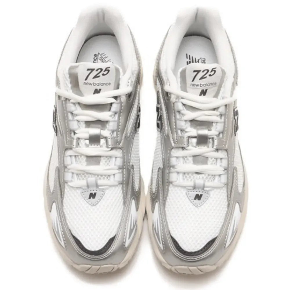 725 Metallic Silver White