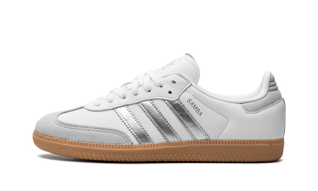 Terrace Low White Silver Metallic Grey