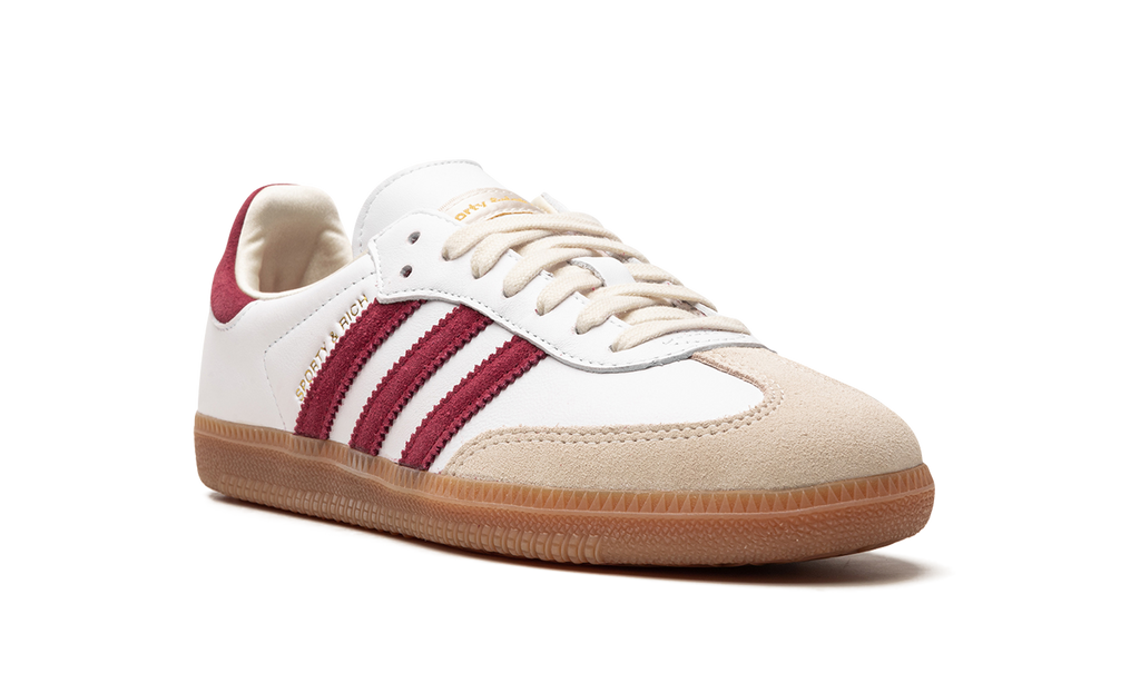 Terrace Low Sporty & Rich White Core Burgundy