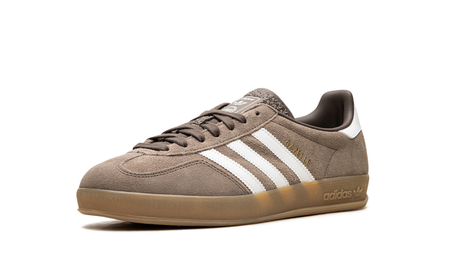 Vintage Trainer Indoor Earth Strata White Gold Metallic