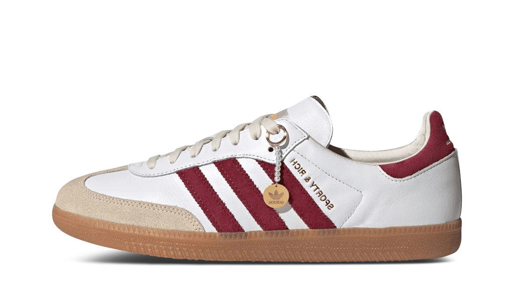 Terrace Low Sporty & Rich White Core Burgundy