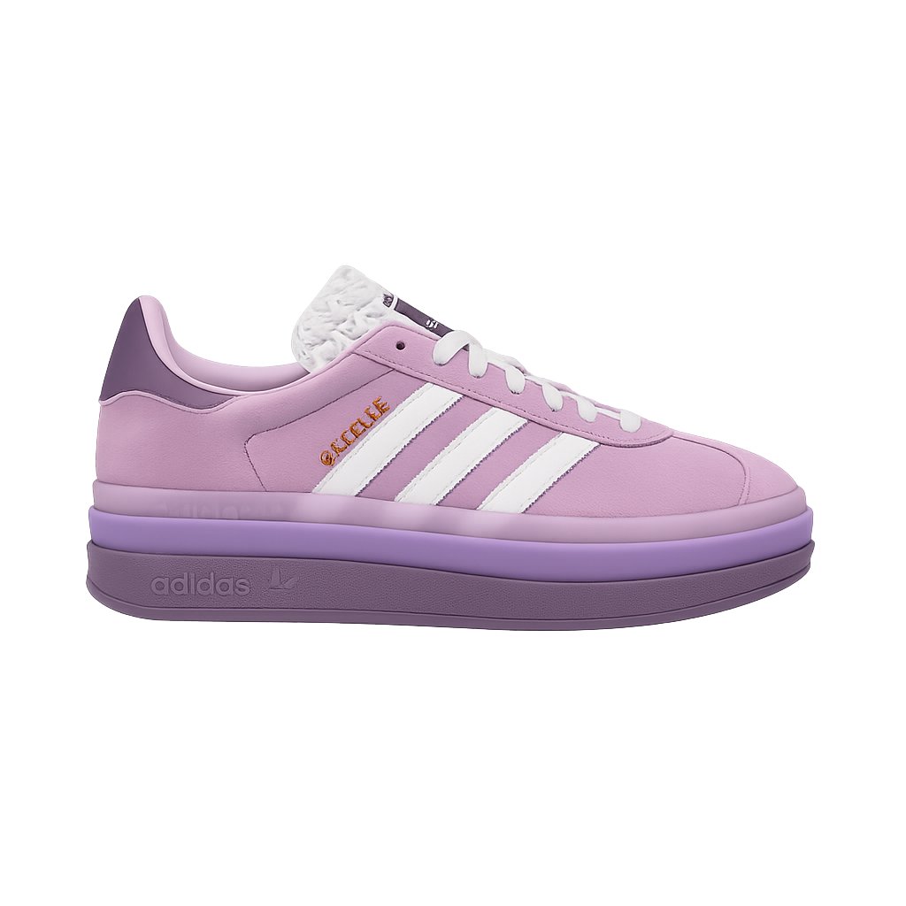 Vintage Trainer Bold Purple Glow Violet Fusion