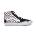 Skate Hi"Sketched Checkerboard"