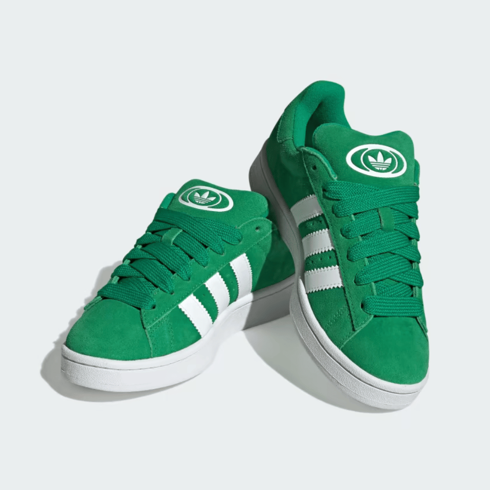 Suede Classic Trainer 00s Green Cloud White