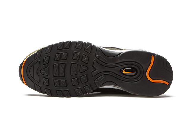 Runner 97 Black Militia Green