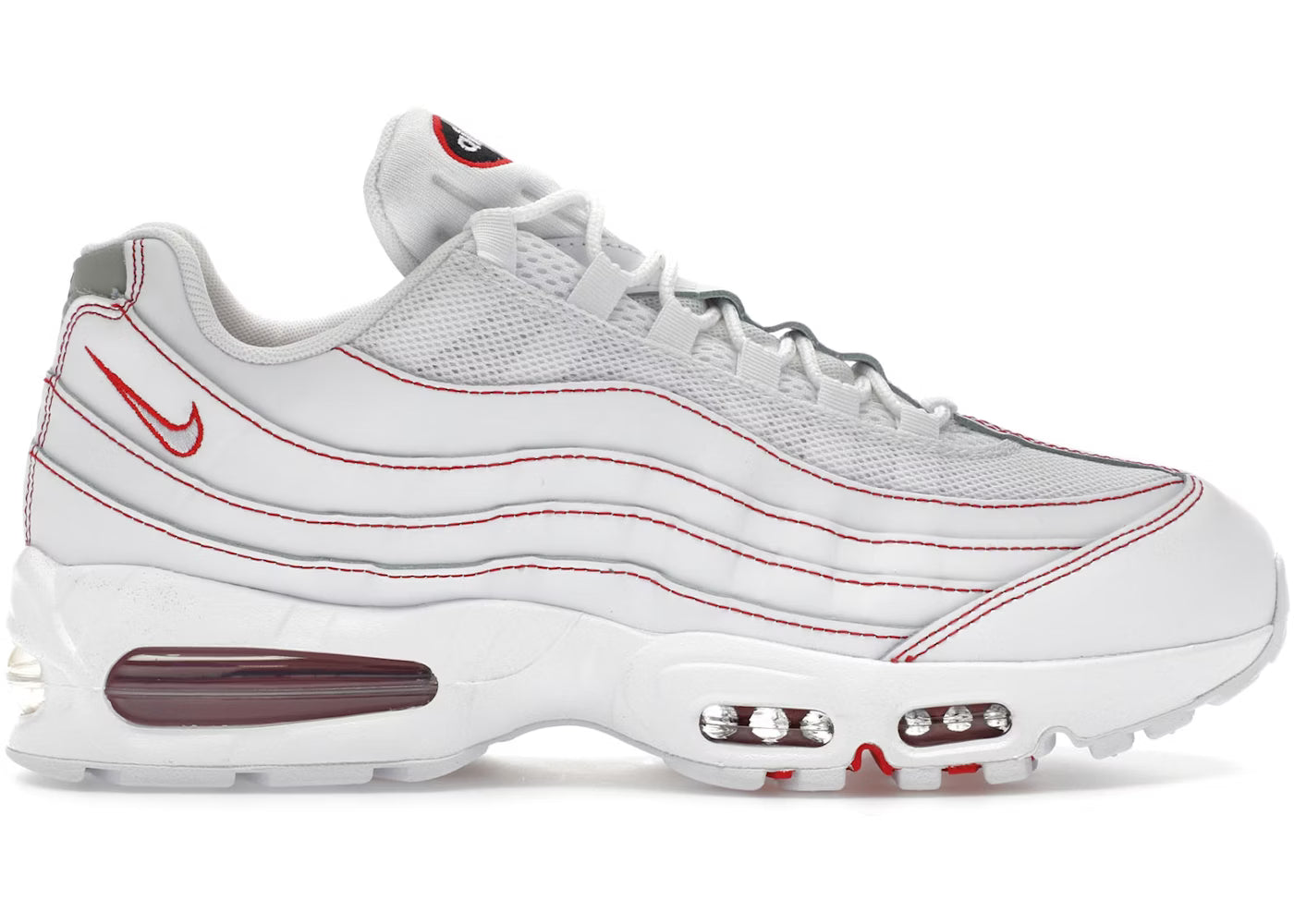 Runner 95 OG White University Red