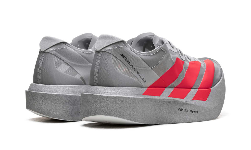 Adizero Adios Pro EVO 2"Silver Metallic/Lucid Red/Grey Two"