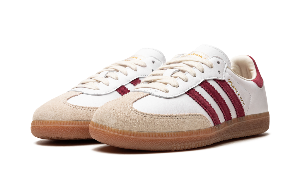 Terrace Low Sporty & Rich White Core Burgundy