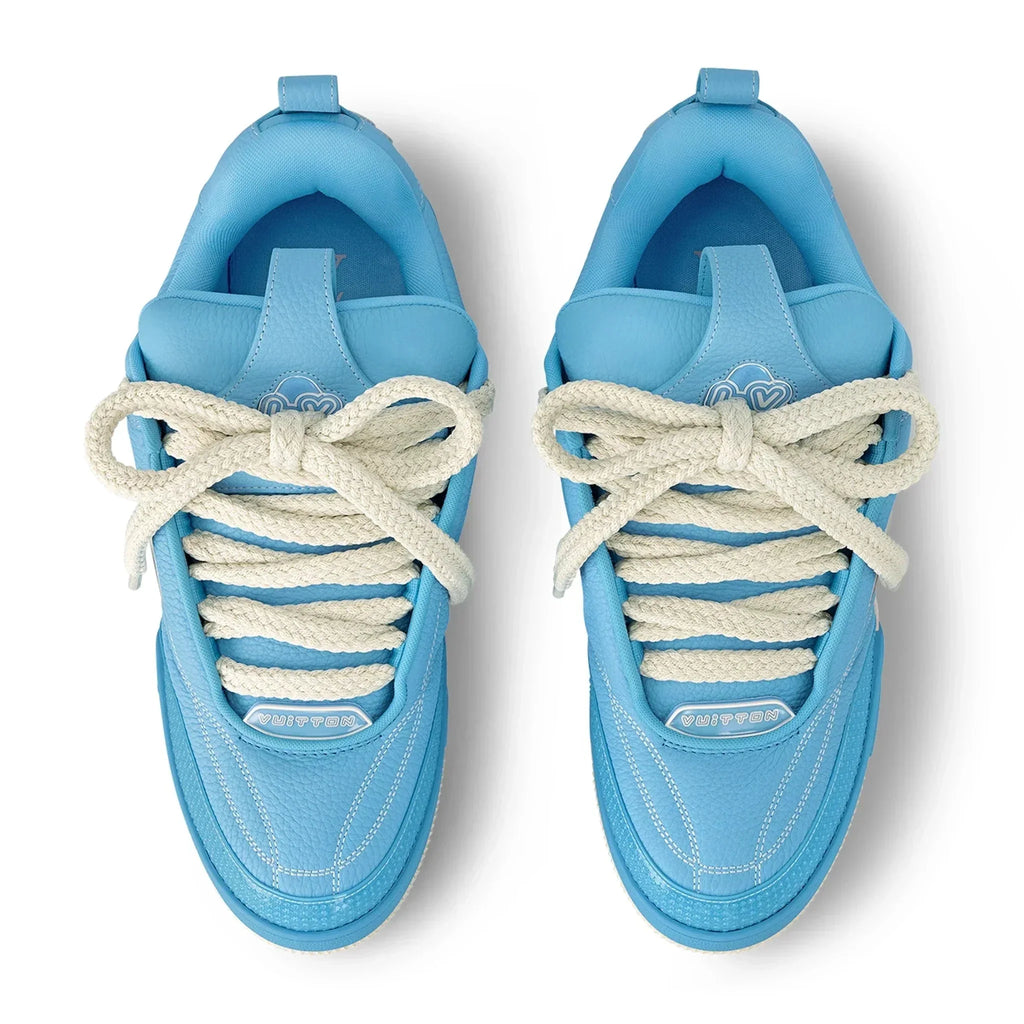 Skate Monogram Trainer Baby Blue Sneaker