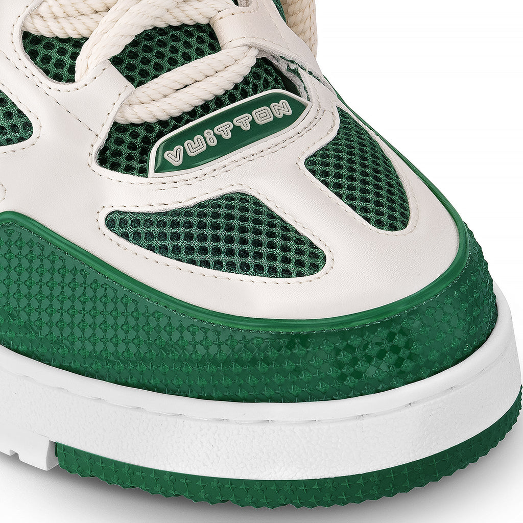 Skate Monogram Trainer Green Sneaker