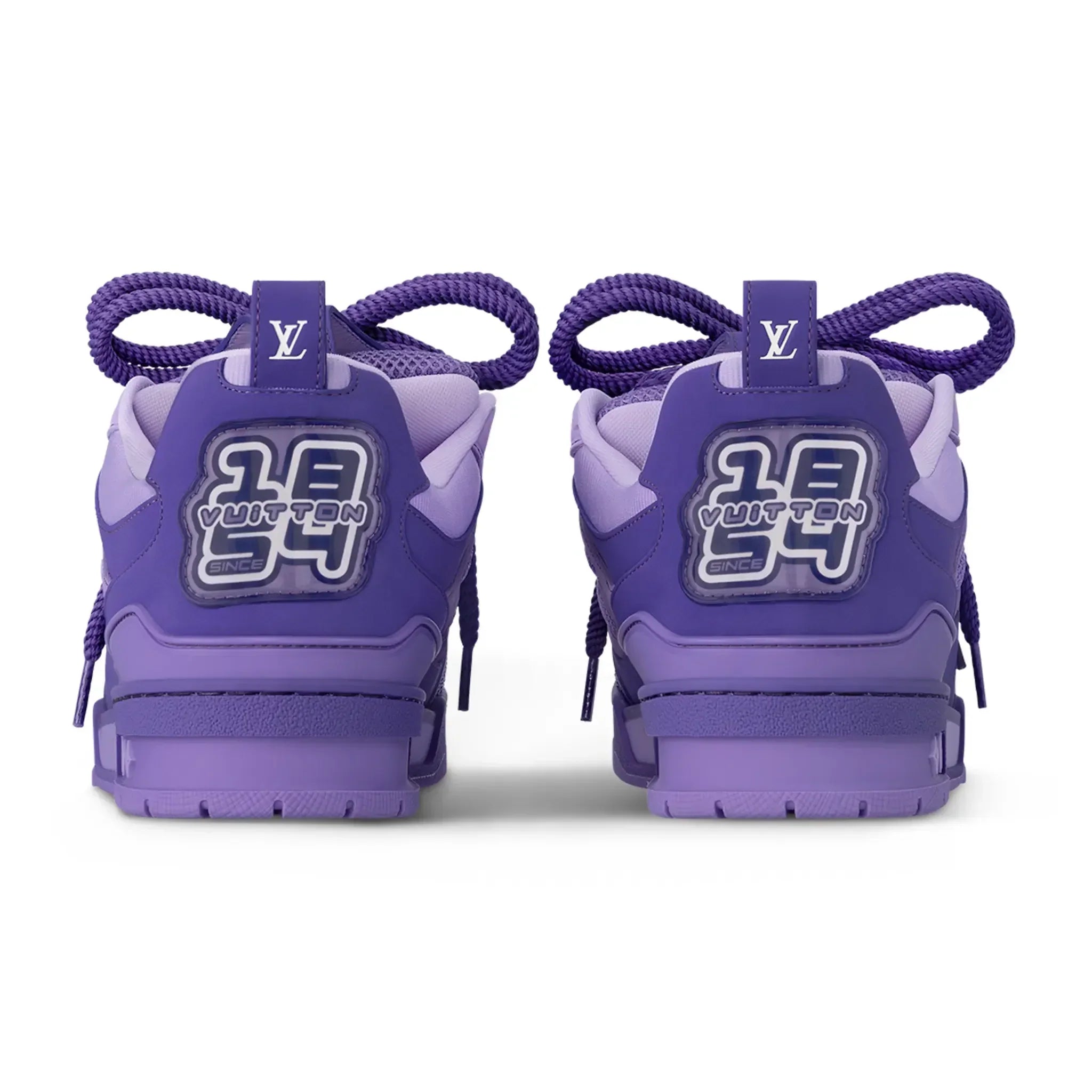 Skate Monogram Trainer Purple Sneaker