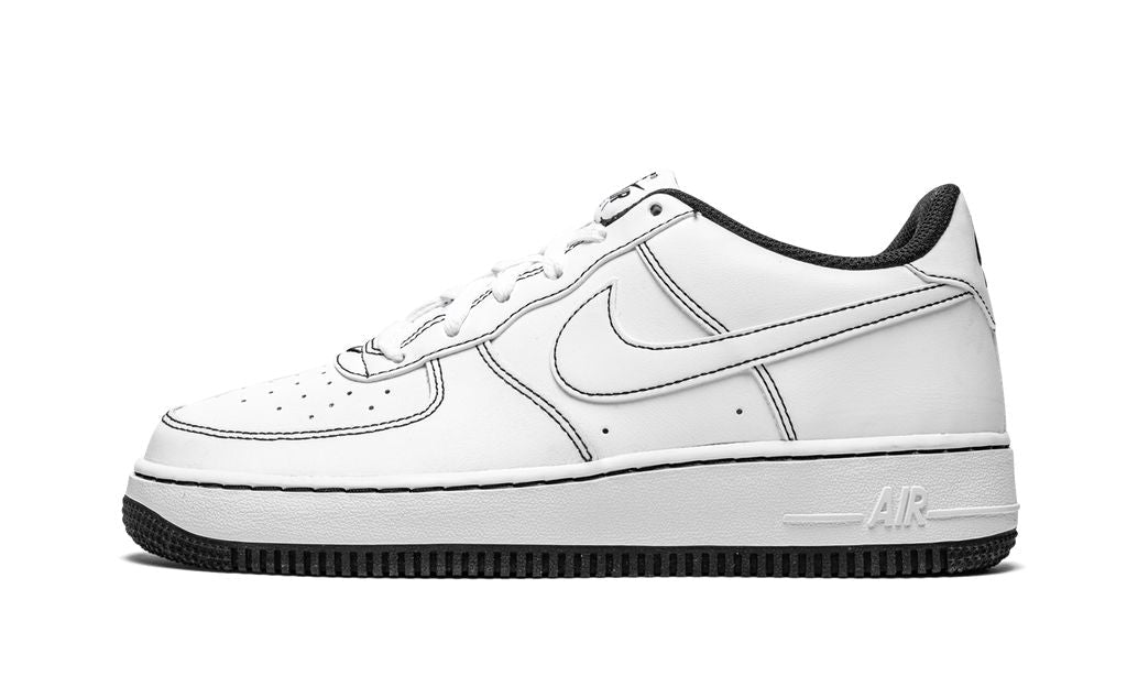 Classic Court 1 Low Contrast Stitch White Black