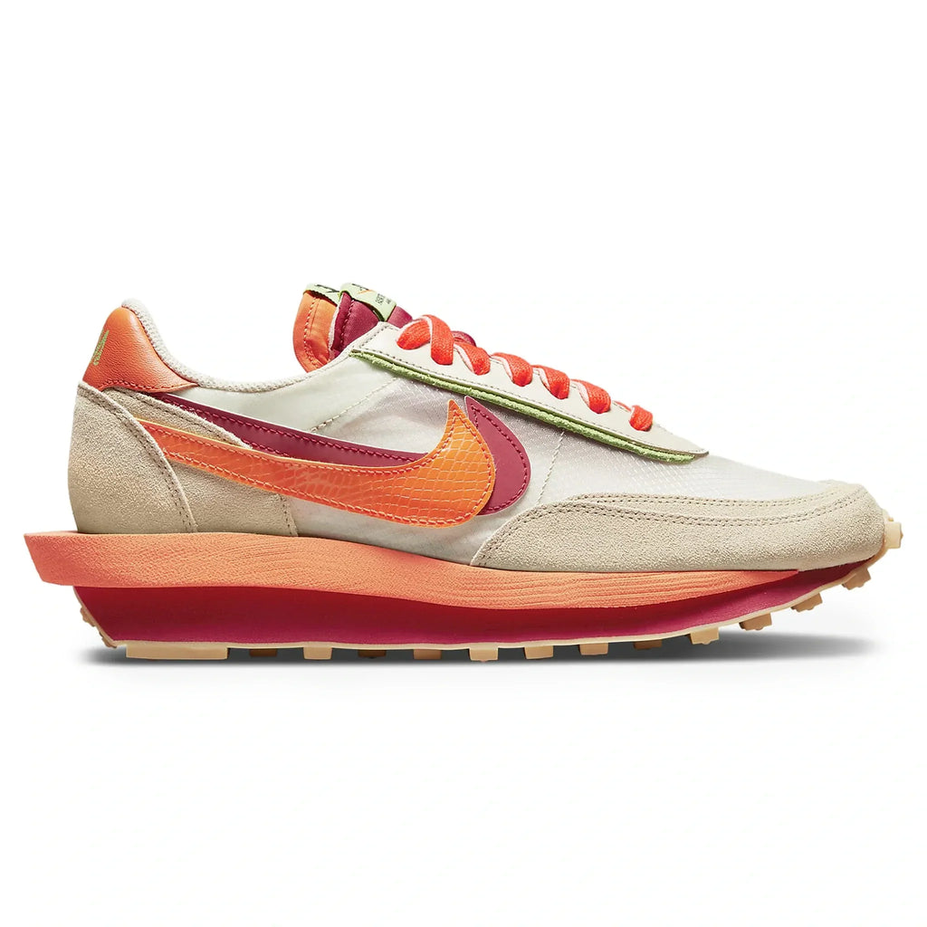 x LD Waffle CLOT Net Orange Blaze