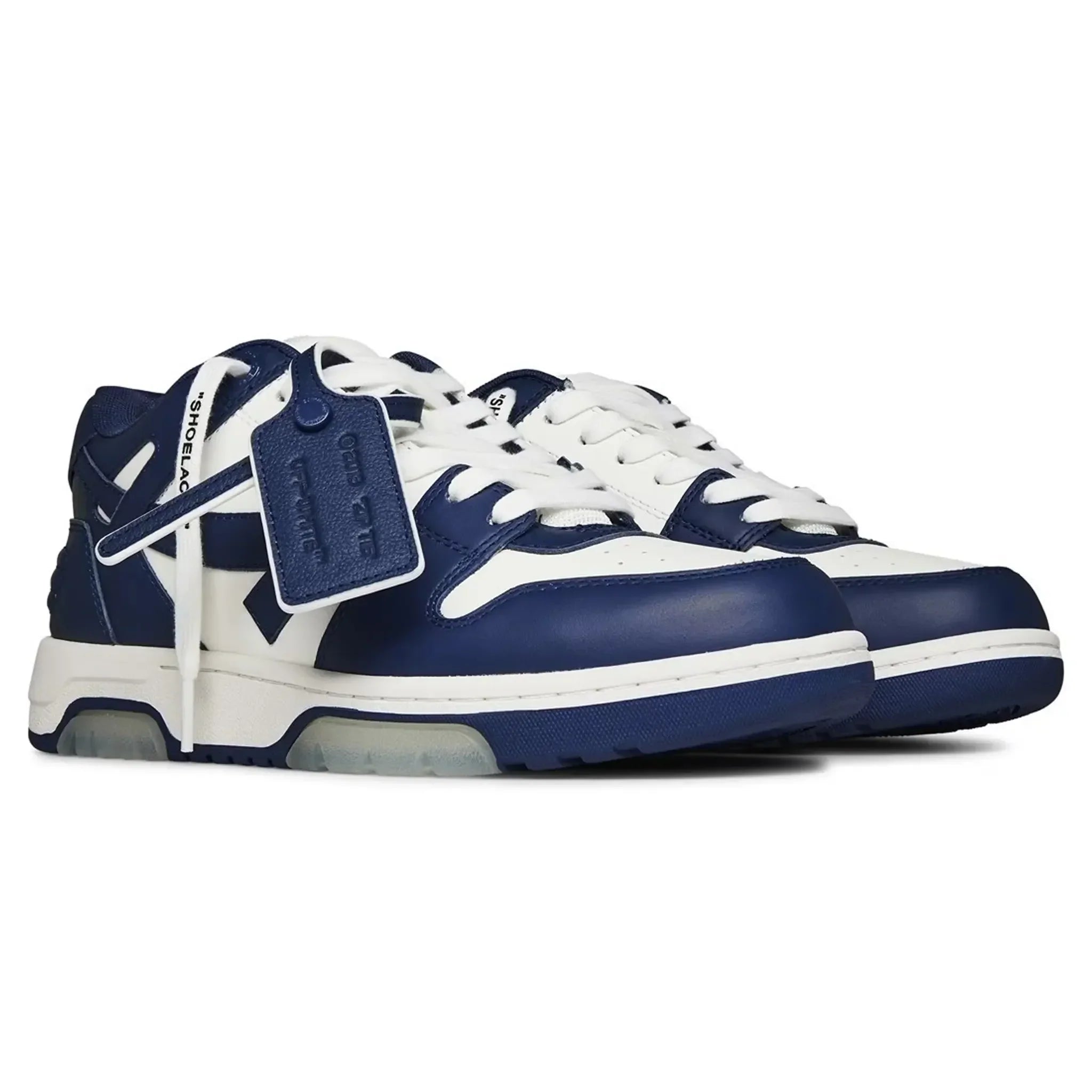 Out Of Office Navy Blue White Sneakers