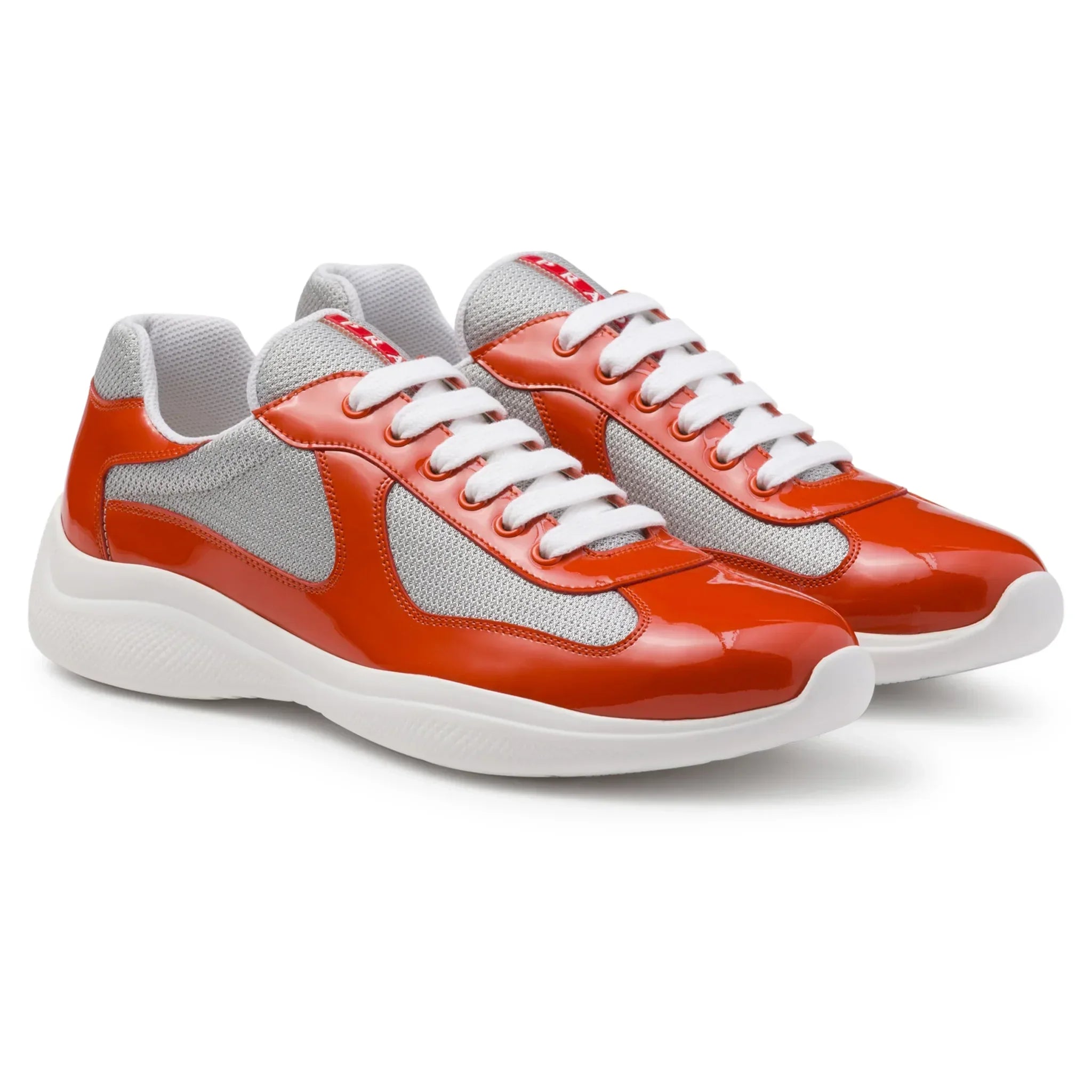 Americas Cup Orange Silver Sneaker