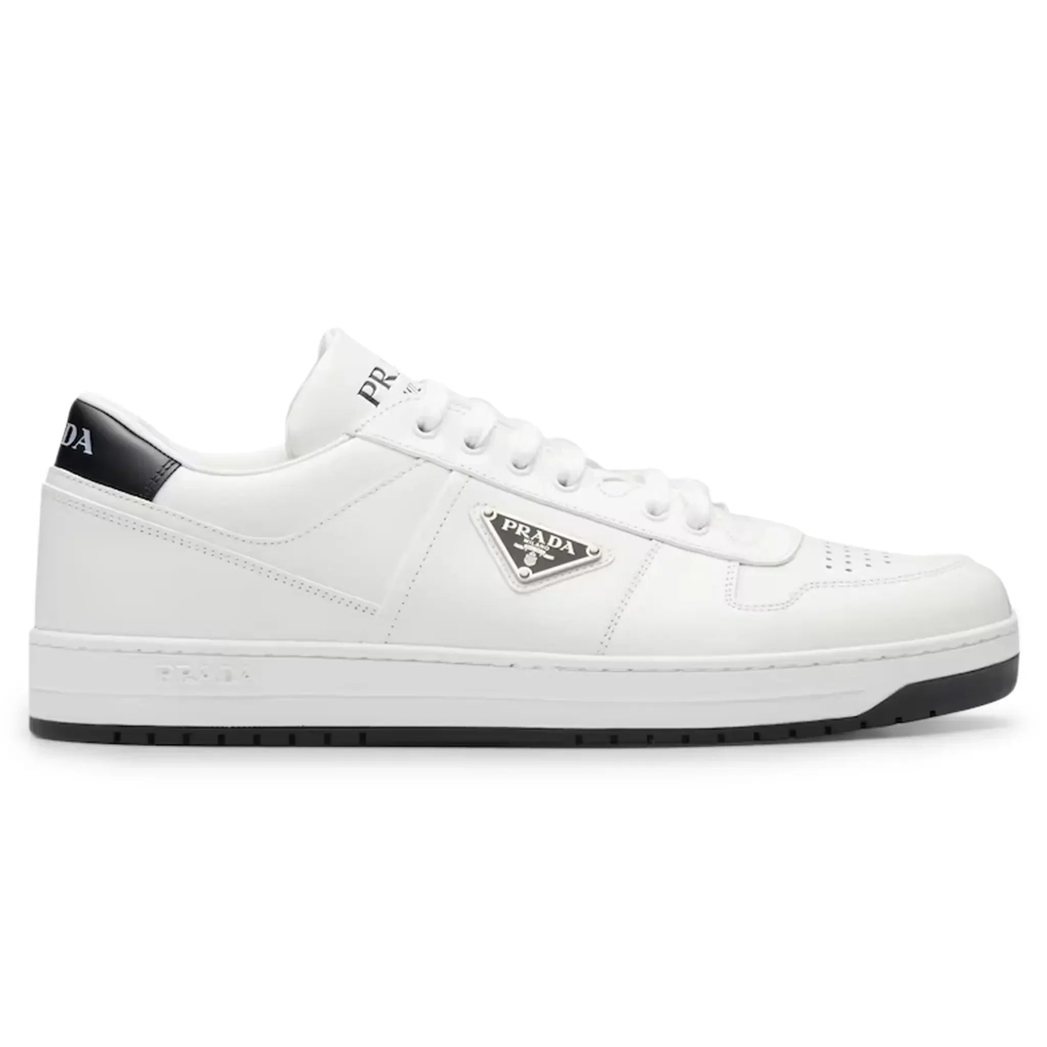 Downtown Triangle Logo White Black Sneaker