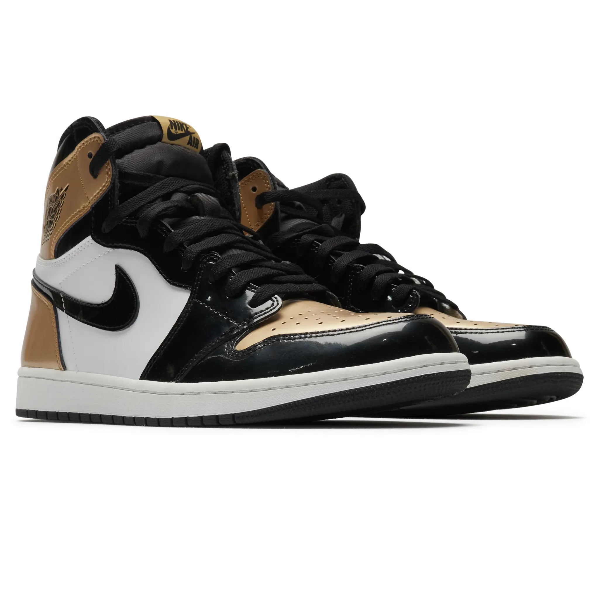 Preloved - Retro 1 Retro High NRG Patent Gold Toe