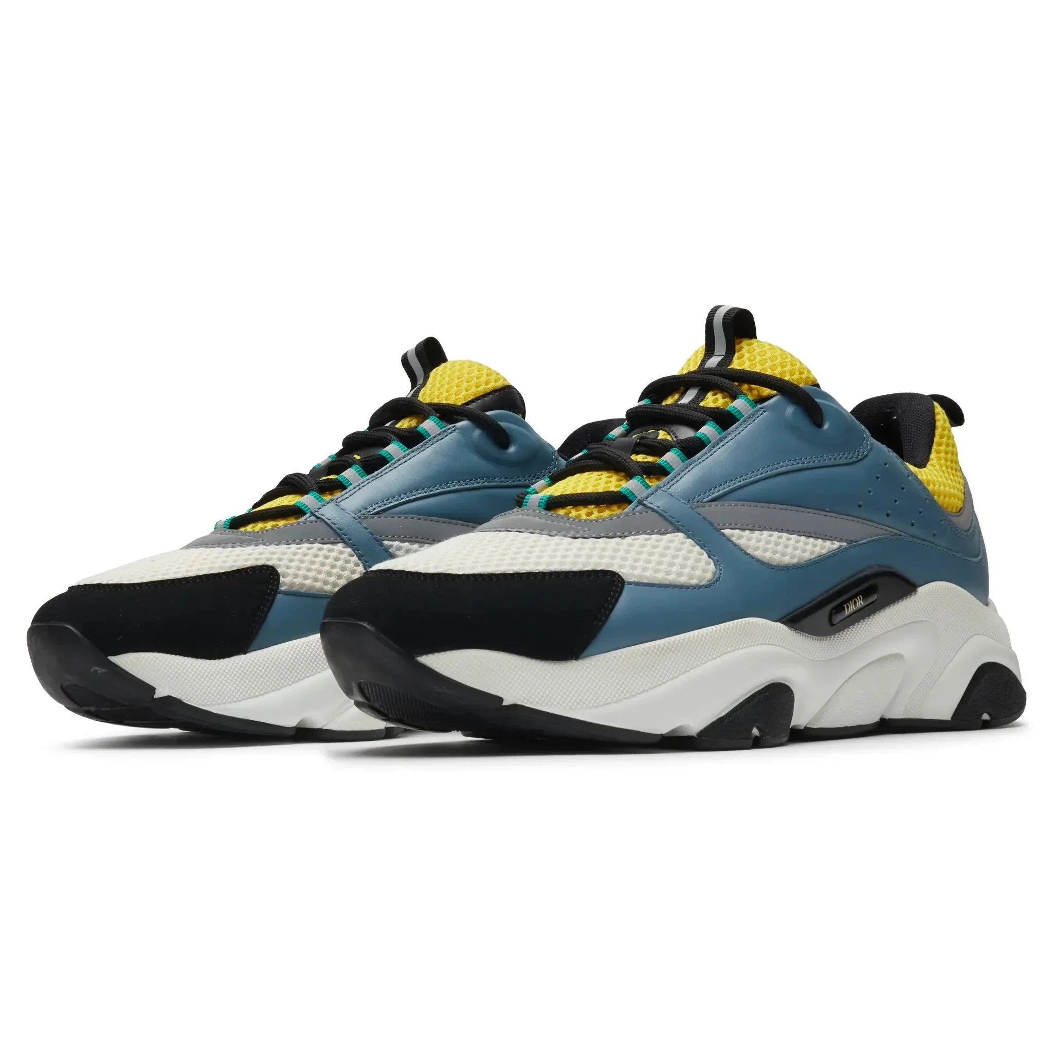 Preloved - D22 Blue Yellow Trainer