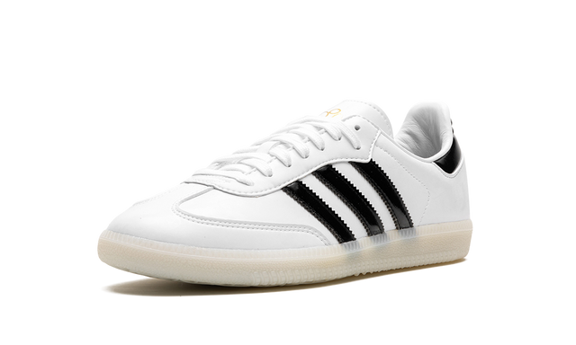 Terrace Low White Patent Leather