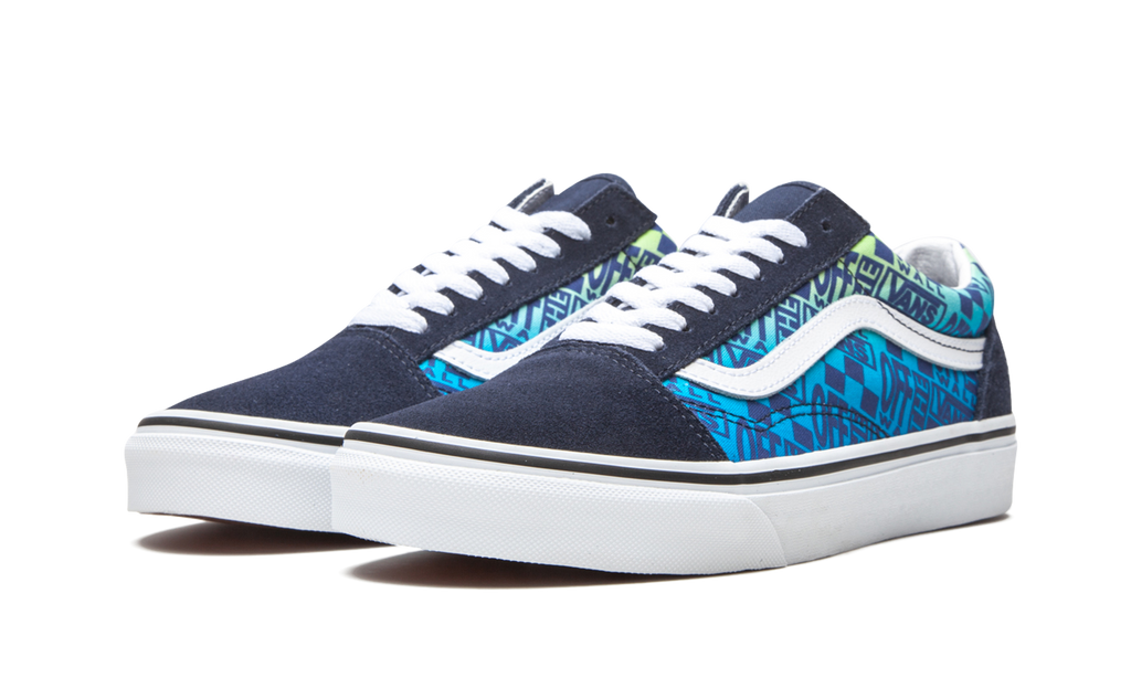 Skate Classic Off the Wall Logos - Blue