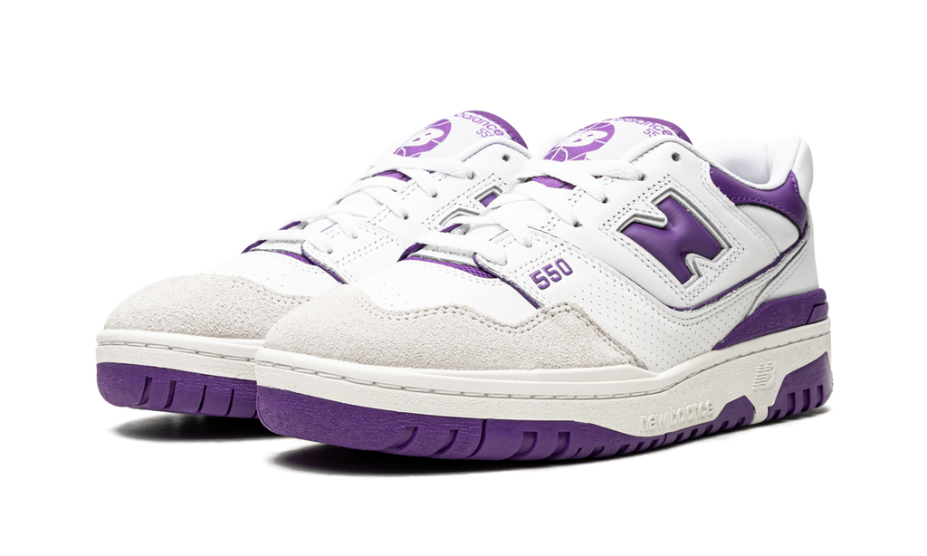 Court 550 Purple White